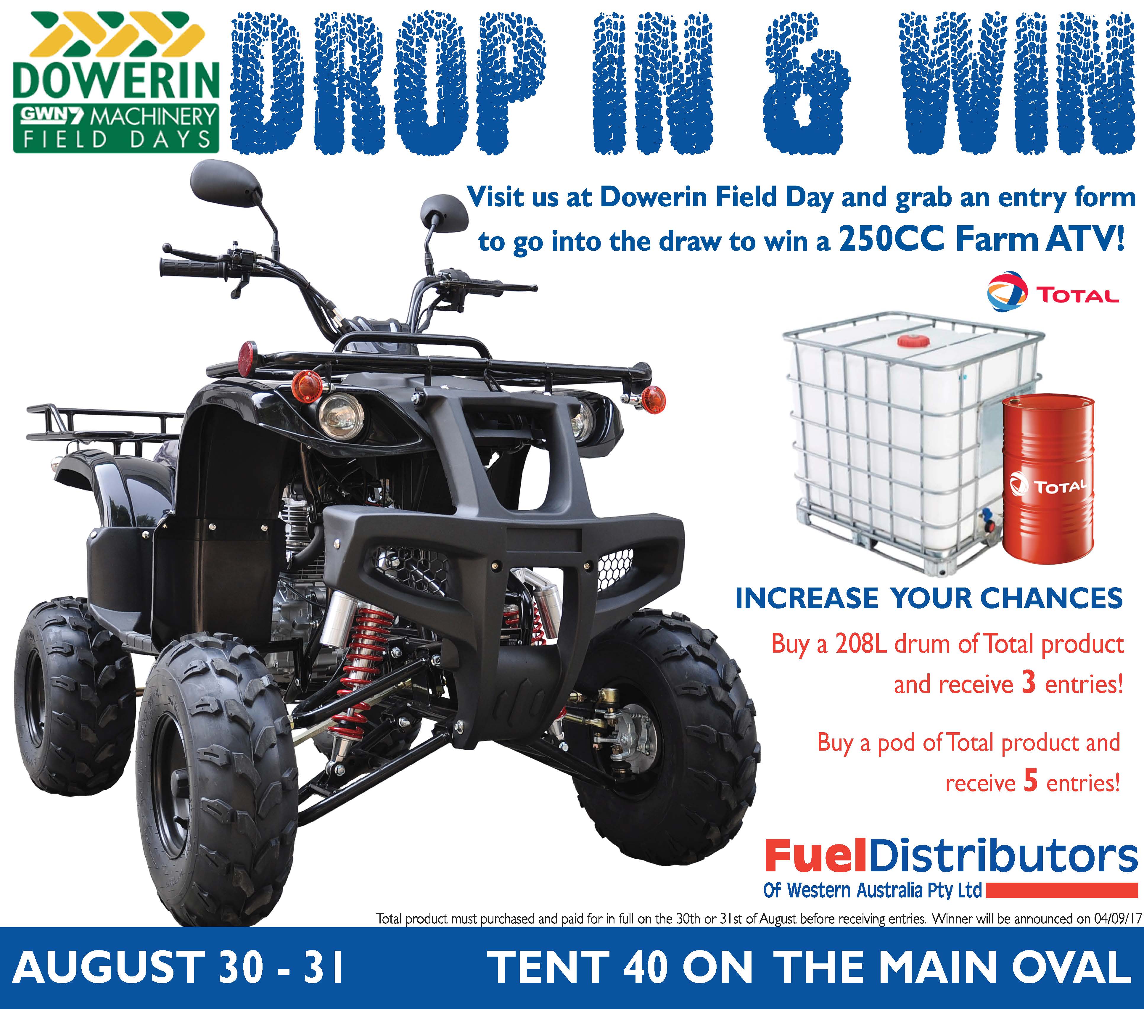 Dowerin Field Day Meet Ted from Phoenix Petroleum! Phoenix Petroleum